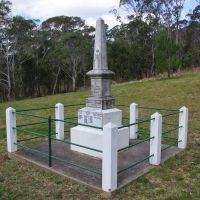 Lowther, Hamilton and District War Memorial, as Lowther War Memorial prior to inclusion of Hamilton names.
