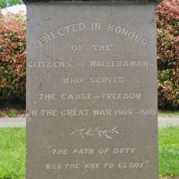 Wallerawang War Memorial