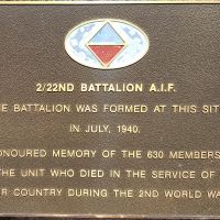 2/22nd Australian Infantry Battalion Memorial