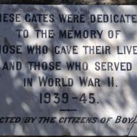 Boyanup Memorial Gates