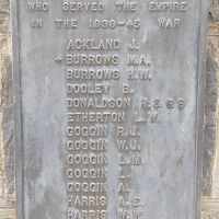 Burrows Laird Memorial Gates