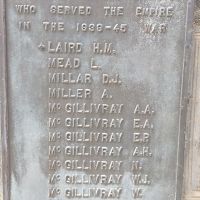 Burrows Laird Memorial Gates