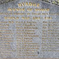 Byaduk Avenue of Honour