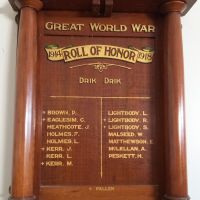 Drik Drik Roll of Honor