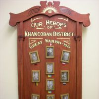 Khancoban District Great War 1914-1918