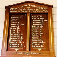Mt Moriac School Honour Roll (WW2)