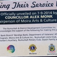 "Numurkah ""Saluting Their Service"" Mural