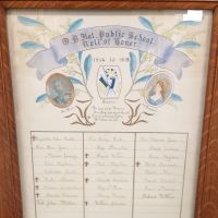 O.B. Flat Public School Roll of Honor