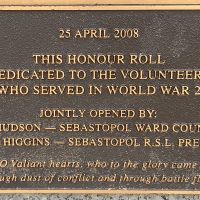 Sebastopol Honour Roll (WW2)
