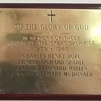 St Johns Anglican Church Roll of Honor (WW2)