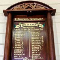 St Saviours Anglican Church Roll of Honor