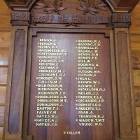 Tooborac Roll of Honour (WW1)