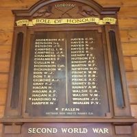 Tooborac Roll of Honour (WW2 & Vietnam)
