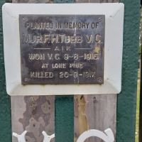 Major F H Tubb VC Memorial