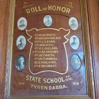 Tyrendarra State School Roll of Honor