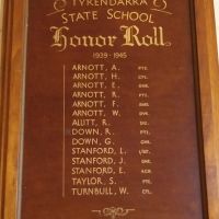 Tyrendarra State School Honor Roll (WW2)