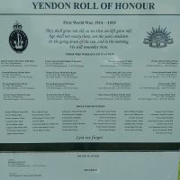 Yendon Roll of Honour