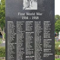 Parkes War Memorial Cenotaph, Cooke Park
