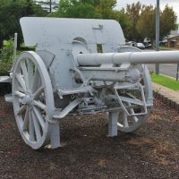 Parkes War Memorial Cenotaph Cannon, Cooke Park