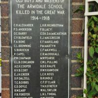 The Armidale School Old Boys & Masters WW1 Honour Roll & Memorial Gates