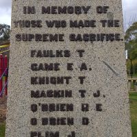 Korong Vale War Memorial