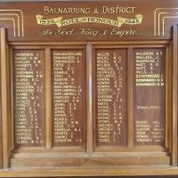 Balnarring & District Roll of Honour