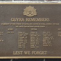  Guyra Soldiers Memorial Hall & Honour Rolls