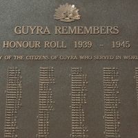  Guyra Soldiers Memorial Hall & Honour Rolls