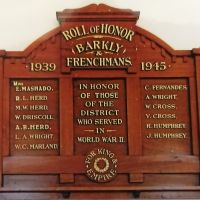 Barkly & Frenchmans Roll of Honor