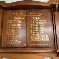 North Harcourt School WW2 Honor Roll