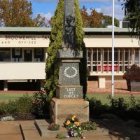 Broomehill Memorial soon after ANZAC Day May 2023