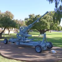 Narrogin War Memorial - A 40mm Bofors Anti-Aircraft gun used during WW2 by Australia's military