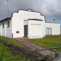 Bool Lagoon Memorial Hall