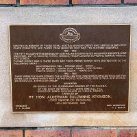 Royal Australian Navy World War II Bathurst Class Corvette Memorial Dedication Plaque