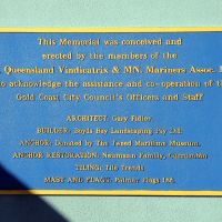 Coollongatta Merchant Navy Memorial Interpretative Plaque