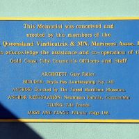 Coollongatta Merchant Navy Memorial Interpretative Plaque