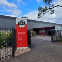 Entrance to NSW Rail Museum at Thirlmere