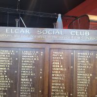 Elcar Social Club Honour Board