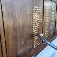 Elcar Social Club Honour Board
