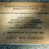 Sawtell RSL Memorial Park Stone of Remembrance and Commemorative Wall Dedication Plaque