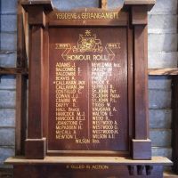 Yeodene Gerangamite WW2 Honour Roll
