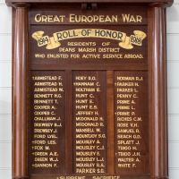 Deans Marsh District WW1 Roll of Honor