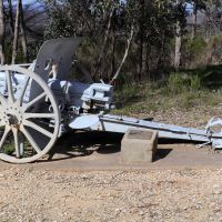 Side View - Krupp 75mm Model 1903 Field Gun - Incomplete (S/N 323)