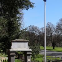 Malmsbury Memorial Gate with Flagpole