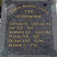 Panel 4 Harcourt Cenotaph
