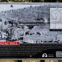 Information Board Maldon ANZAC Hill