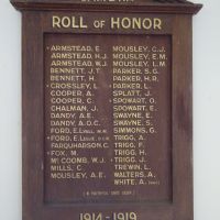 Bambra Roll of Honor 1914-1919