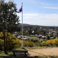 Flagpole on ANAZAC Hill