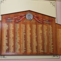 United Shire of Beechworth WW2 Honour Board
