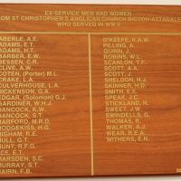 St Christopher's Anglican Church Honour Board